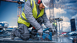 Dust solutions for cutting concrete